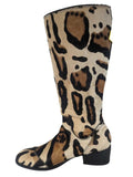 R 100% Mink Fur Boot Leopard Print