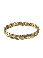 Costume rolled gold bracelet