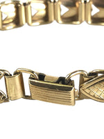 Costume rolled gold bracelet