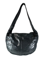 Large Zip Top Hobo Style Shoulder Bag