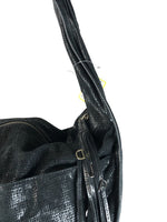 Large Zip Top Hobo Style Shoulder Bag