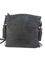 R Suede Crossbody