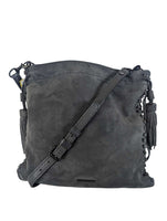 R Suede Crossbody