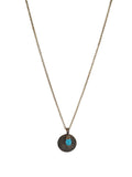 R vermeil pendant necklace