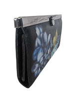 R leather floral