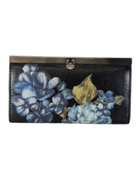 R leather floral