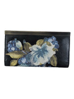 R leather floral