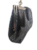 R Patent Snake Handbag