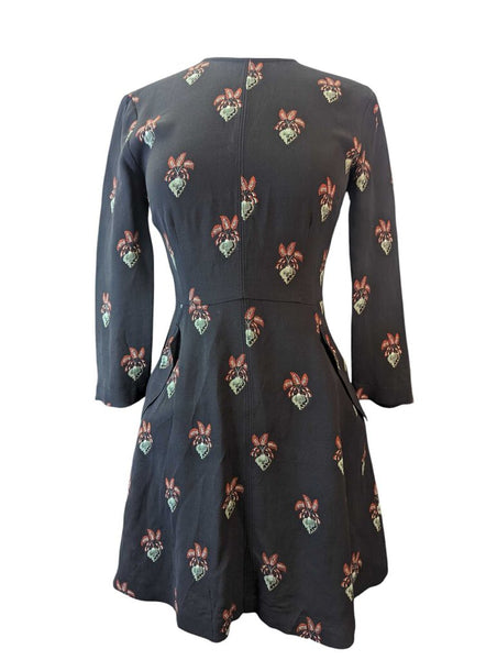 R Silk Floral Mini