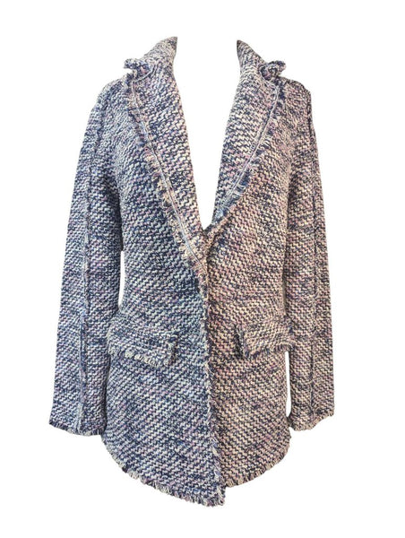 R Cotton tweed Blazer