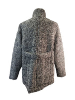 R NWT zip tweed