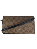 R NWT monogram coated canvas crossbody retail $398