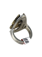 SS/Brass Flame Ring