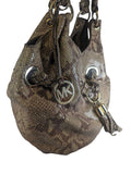 R Python Embossed Hobo