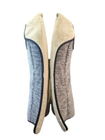 R Plush Knit Vest