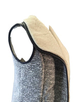 R Plush Knit Vest