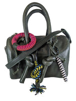 R Pebbled Leather Satchel w/Box Retails: $420