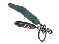 R Feather Bag Charm