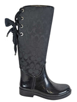 R Monogram w/Ribbon Boot