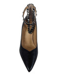 R Pointed Toe Heel w/Chain