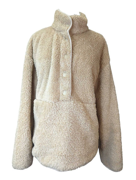 R Teddy Bear Half Zip