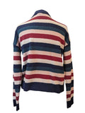 R Wool Blend Striped Sweater