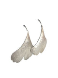 SS Ginko Leaf Earrings