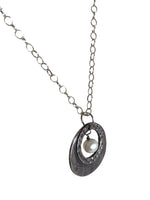 SS Pearl in Loop Necklace