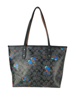 Signature 'Birds' Zip Top Tote