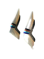 SS Shell Boomerang Earrings