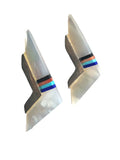 SS Shell Boomerang Earrings