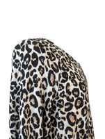 R leopard Sweater