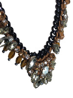 Costume multi cz bib necklace