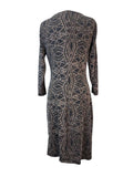 R Glitzy Front Slouch Evening Dress