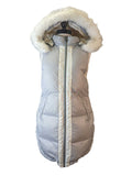 R Puffer Vest w/Faux Fur