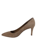 R Suede Heel