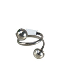 SS Taxco 1/2 Ball Ring