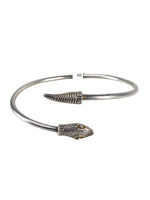 Sterling serpent upper arm band