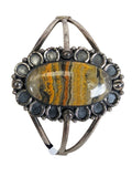 R sterling bumble bee jasper cuff