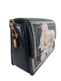 R NWT Coated Canvas Floral Crossbody Retails: $149