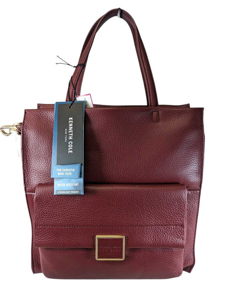 R NWT Pebbled Leather Satchel