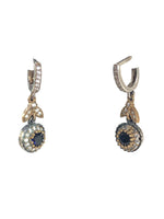 Sterling Turkish multi stone earrings