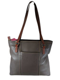 Pebbled Leather Shoulder Bag