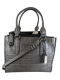 Crosby Croc Embossed Satchel Retails: $650