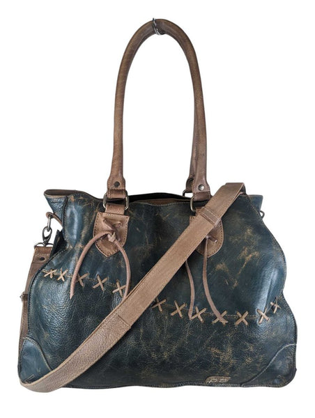 Distressed Leather Shoulder Bag Retails: $300