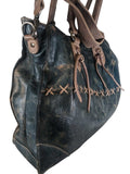 Distressed Leather Shoulder Bag Retails: $300