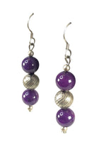 SS Stacked Bead Earrings