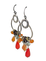 SS Multi Dangle Loop Earrings