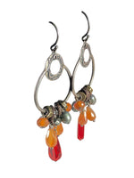 SS Multi Dangle Loop Earrings