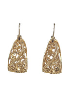 14K Filigree Hoop Earrings (7.10g.)